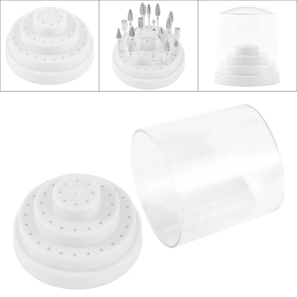 1PC 48 Holes Nail Bit Holder Nail Polishing Machine Grinding Head Storage Box Manicure Drill Bits Container (White)
1PC 48 Holes Nail Bit Holder Nail Polishing Machine Grinding Head Storage Box Manicure Drill Bits Container (White)