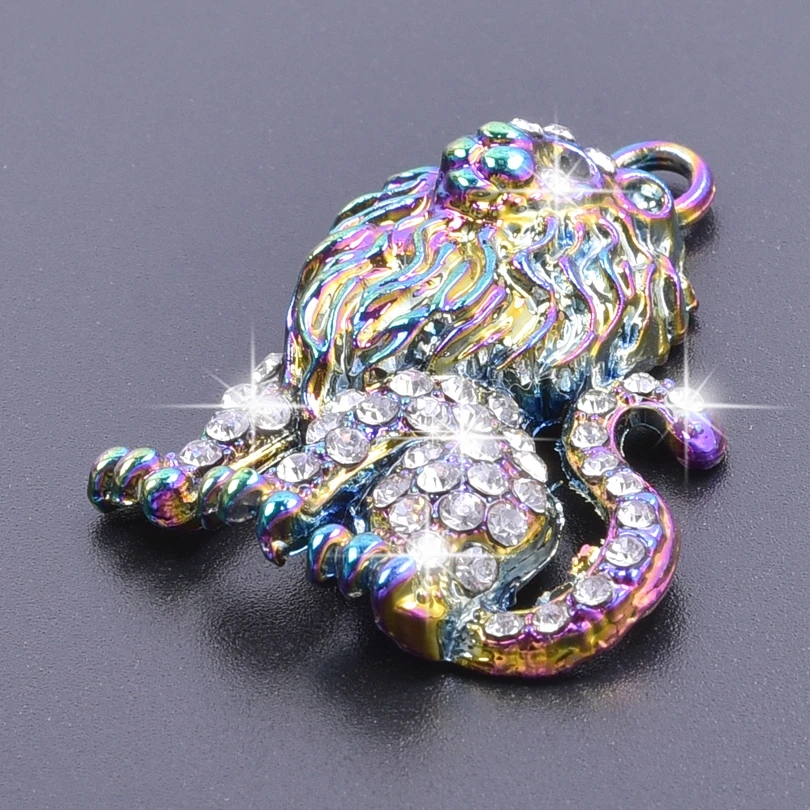 5Pcs Fashion Goth Charms Rhinestone Lion Pendant Accessory Necklace Earring Keychain Bulk DIY Craft Jewelry Making For Gift
5Pcs Fashion Goth Charms Rhinestone Lion Pendant Accessory Necklace Earring Keychain Bulk DIY Craft Jewelry Making For Gift
