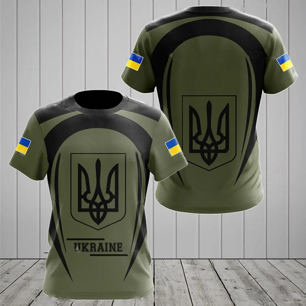Футболка мужская с принтом Герба Украины, Модный пуловер с коротким рукавом и круглым вырезом, рубашка с 3D-принтом, одежда на лето
Футболка мужская с принтом Герба Украины, Модный пуловер с коротким рукавом и круглым вырезом, рубашка с 3D-принтом, одежда на лето