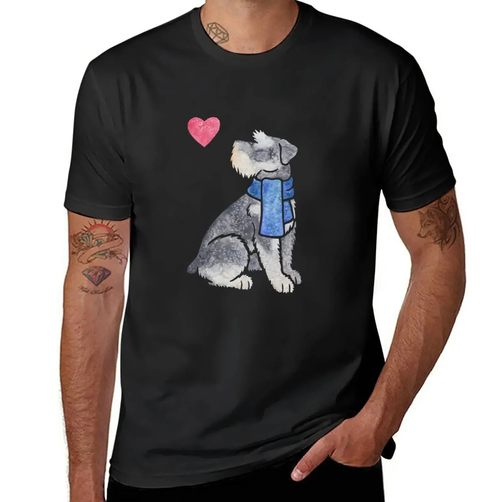 Watercolour Miniature Schnauzer T-Shirt cute tops customs hippie clothes sweat plain black t shirts men
Watercolour Miniature Schnauzer T-Shirt cute tops customs hippie clothes sweat plain black t shirts men
