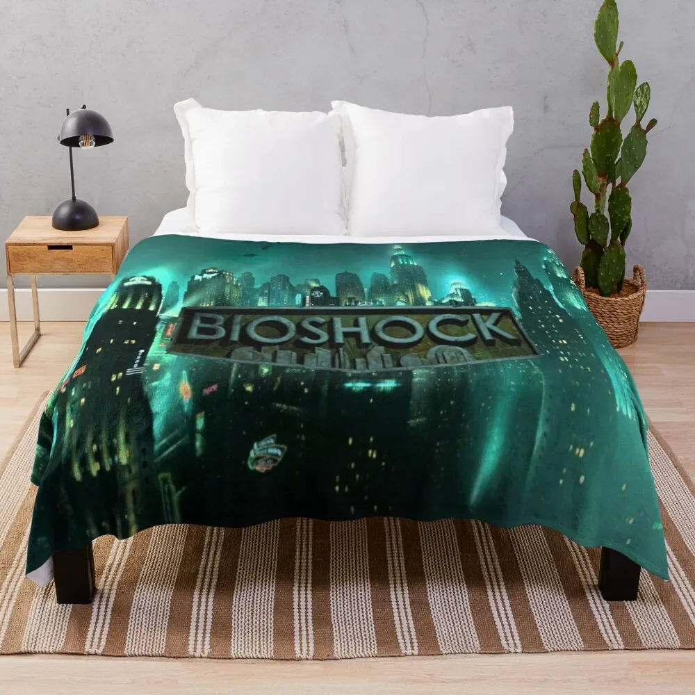 Bioshock Rapture Logo Throw Blanket valentine gift ideas wednesday warm for winter Bed covers Blankets
Bioshock Rapture Logo Throw Blanket valentine gift ideas wednesday warm for winter Bed covers Blankets