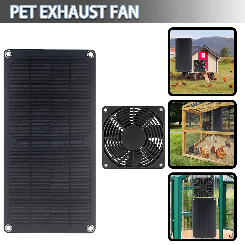 10W 12V Solar Panel Powered Fan Kit Solar Exhaust Fan Monocrystalline Silicon Material Green Energy Environmentally Friendly
10W 12V Solar Panel Powered Fan Kit Solar Exhaust Fan Monocrystalline Silicon Material Green Energy Environmentally Friendly