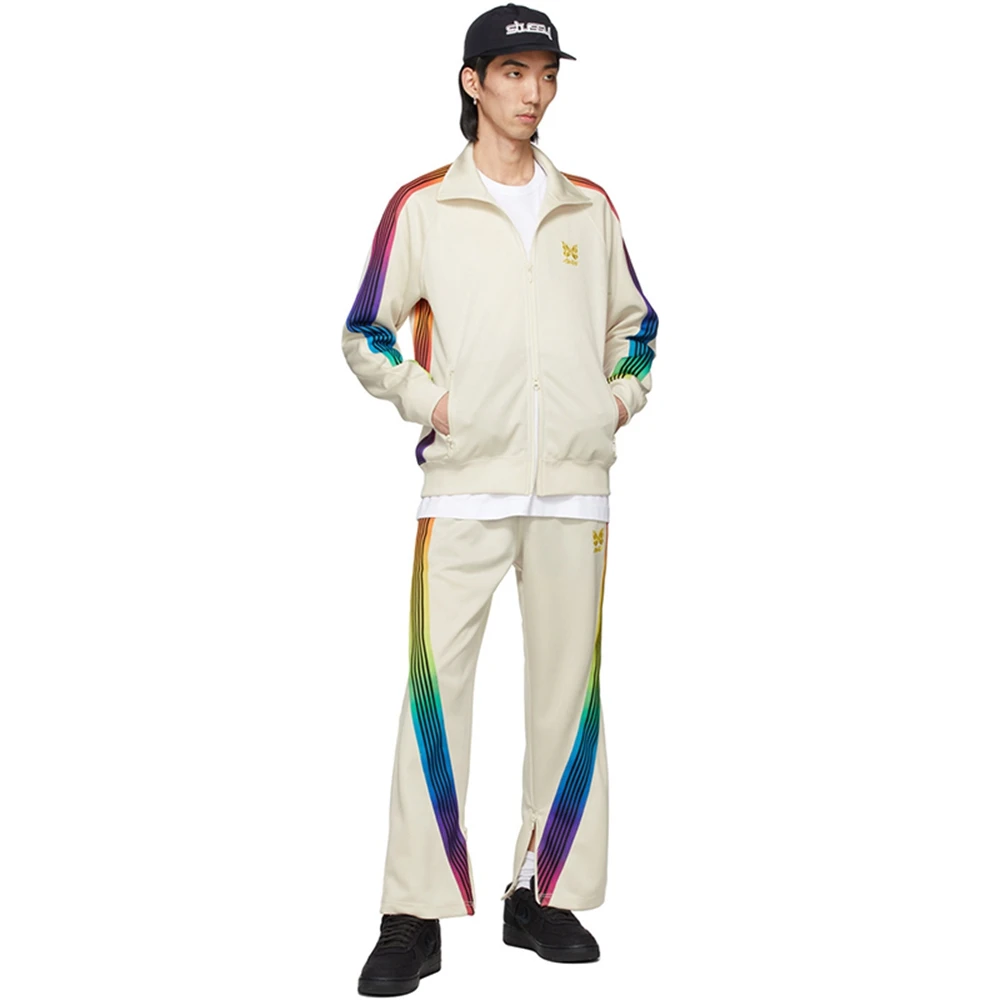 Needles Men Women Jacket 1:1 Butterfly Embroidery Needles Coats Track Jackets Sweatpants AWGE Outerwear Pants Suit GYM
Needles Men Women Jacket 1:1 Butterfly Embroidery Needles Coats Track Jackets Sweatpants AWGE Outerwear Pants Suit GYM