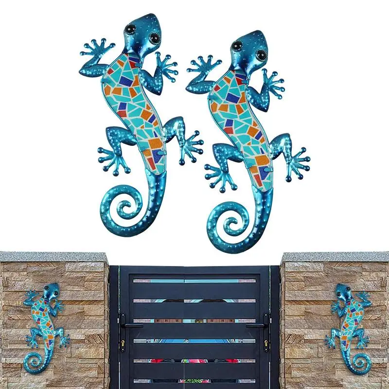 Lizard Metal Gecko Yard Garden Wall Art Gecko Sculpture Decoration For Outdoor Statues Home-garden Wall Decor Lizard Ornaments
Lizard Metal Gecko Yard Garden Wall Art Gecko Sculpture Decoration For Outdoor Statues Home-garden Wall Decor Lizard Ornaments