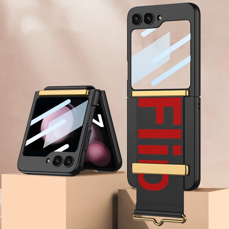 Чехол с ремешком на запястье для Samsung Galaxy Z Flip 5 Flip5, Матовый Жесткий Пластиковый противоударный чехол с полной защитой
Чехол с ремешком на запястье для Samsung Galaxy Z Flip 5 Flip5, Матовый Жесткий Пластиковый противоударный чехол с полной защитой