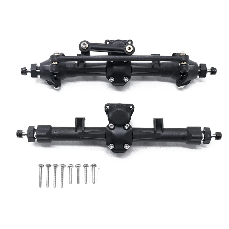 Metal Complete Front and Rear Portal Axle Set for 1/24 RC Crawler Car Axial SCX24 Gladiator Bronco C10 Deadbolt JLU
Metal Complete Front and Rear Portal Axle Set for 1/24 RC Crawler Car Axial SCX24 Gladiator Bronco C10 Deadbolt JLU
