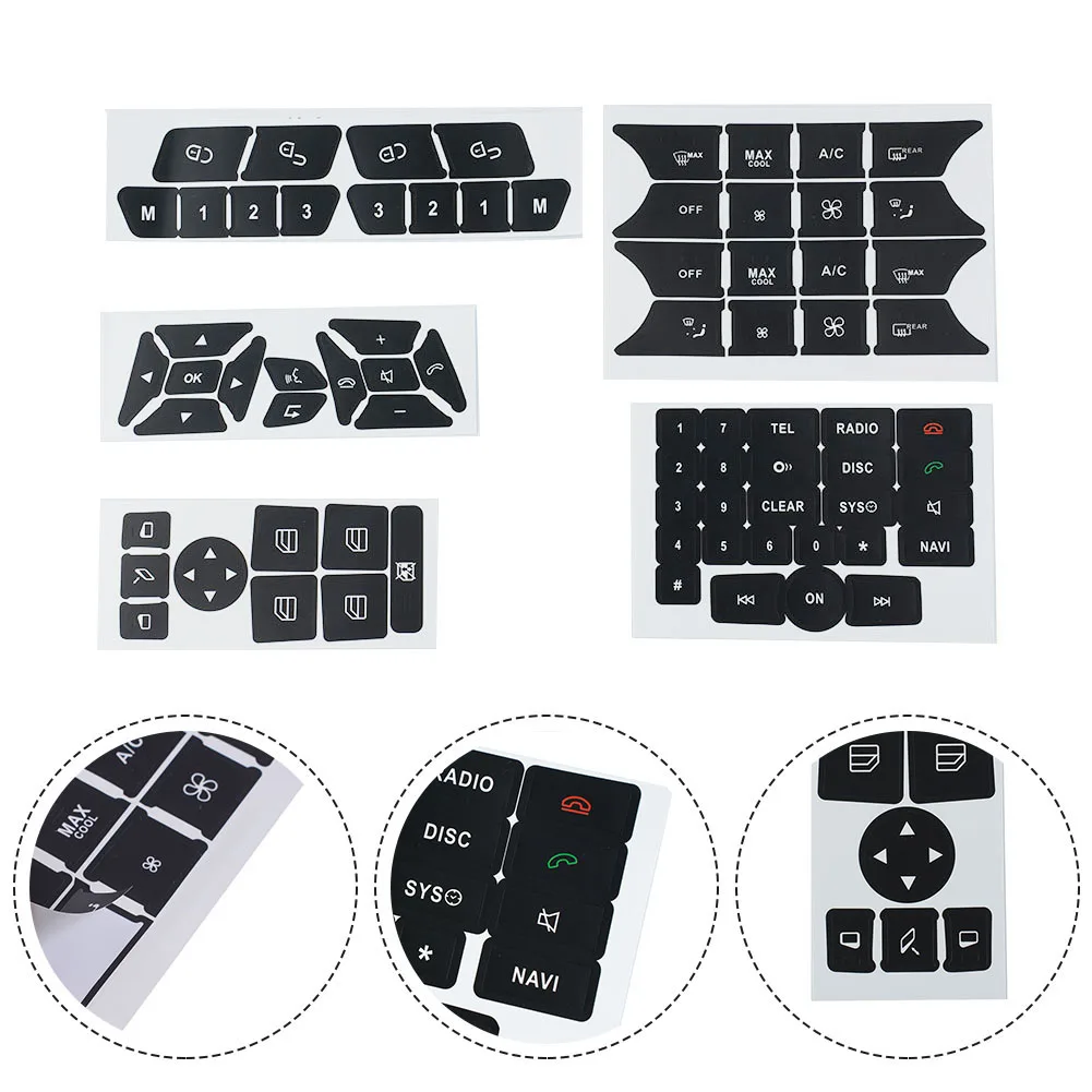 Stickers Car Stickers Window Radio Stickers Button Repair Decals Car Accessories For Mercedes 2007-14 Repair Button Sticker
Stickers Car Stickers Window Radio Stickers Button Repair Decals Car Accessories For Mercedes 2007-14 Repair Button Sticker