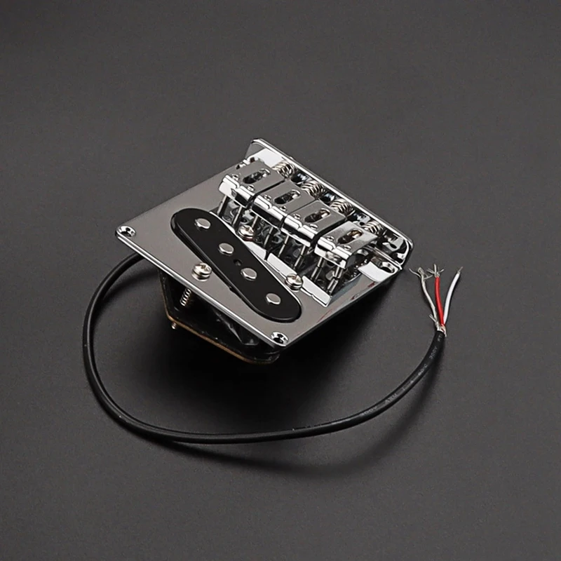 4 String Bass Bridge With Pickup Vintage Style For Cigar Box Guitar Replacement Parts
4 String Bass Bridge With Pickup Vintage Style For Cigar Box Guitar Replacement Parts