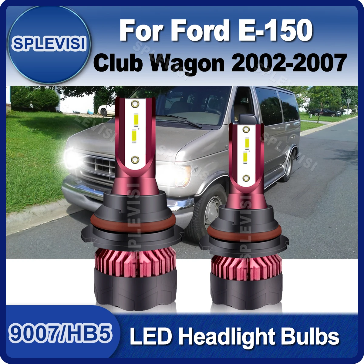 9007/HB5 LED Headlight High Low Beam Bulbs 9V-36V 20000LM For Ford E-150 Club Wagon 2002 2003 2004 2005 2006 2007
9007/HB5 LED Headlight High Low Beam Bulbs 9V-36V 20000LM For Ford E-150 Club Wagon 2002 2003 2004 2005 2006 2007