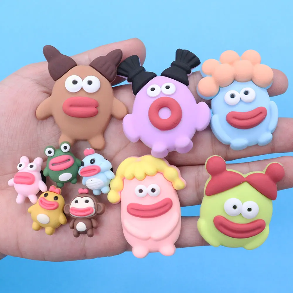 New Arrival 1-10Pcs Monsters Money Animal Garden Shoe Charms Buckle Kids Funny Clog Accessories DIY Croc Jibz Party Gift
New Arrival 1-10Pcs Monsters Money Animal Garden Shoe Charms Buckle Kids Funny Clog Accessories DIY Croc Jibz Party Gift