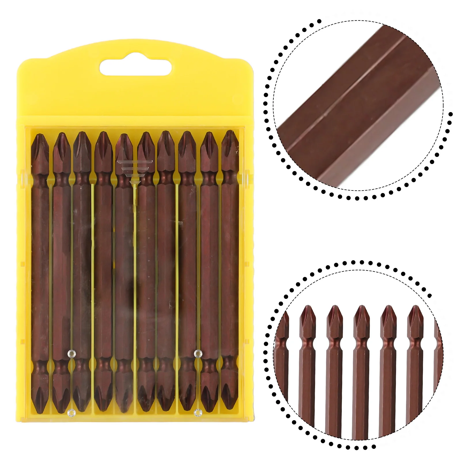 High Quality None Screwdriver Bits Pneumatic Magnetic PH2 Pneumatic Chrome Vanadium Copper-colored Double Head
High Quality None Screwdriver Bits Pneumatic Magnetic PH2 Pneumatic Chrome Vanadium Copper-colored Double Head