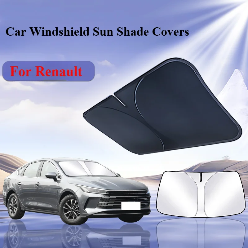 Car Windshield Sun Shade Cover for Renault Koleos Captur Megane Clio Scenic Talisman Arkana Dacia Sandero Front Window Sunscreen
Car Windshield Sun Shade Cover for Renault Koleos Captur Megane Clio Scenic Talisman Arkana Dacia Sandero Front Window Sunscreen