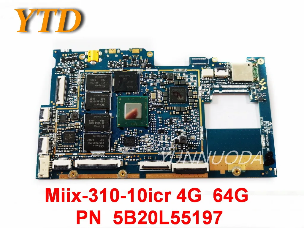 Original for Lenovo Miix-310-10icr Laptop motherboard Miix-310-10icr 4G 64G PN 5B20L55197 tested good free shipping
Original for Lenovo Miix-310-10icr Laptop motherboard Miix-310-10icr 4G 64G PN 5B20L55197 tested good free shipping