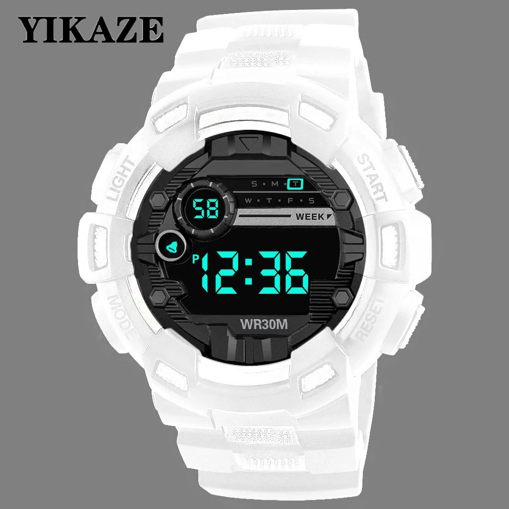 Military Men Watch Men's Digital Watches Sports Electronic Wristwatch 50MM Large Dial Clock Waterproof Sport Watch for Boy Child
Military Men Watch Men's Digital Watches Sports Electronic Wristwatch 50MM Large Dial Clock Waterproof Sport Watch for Boy Child