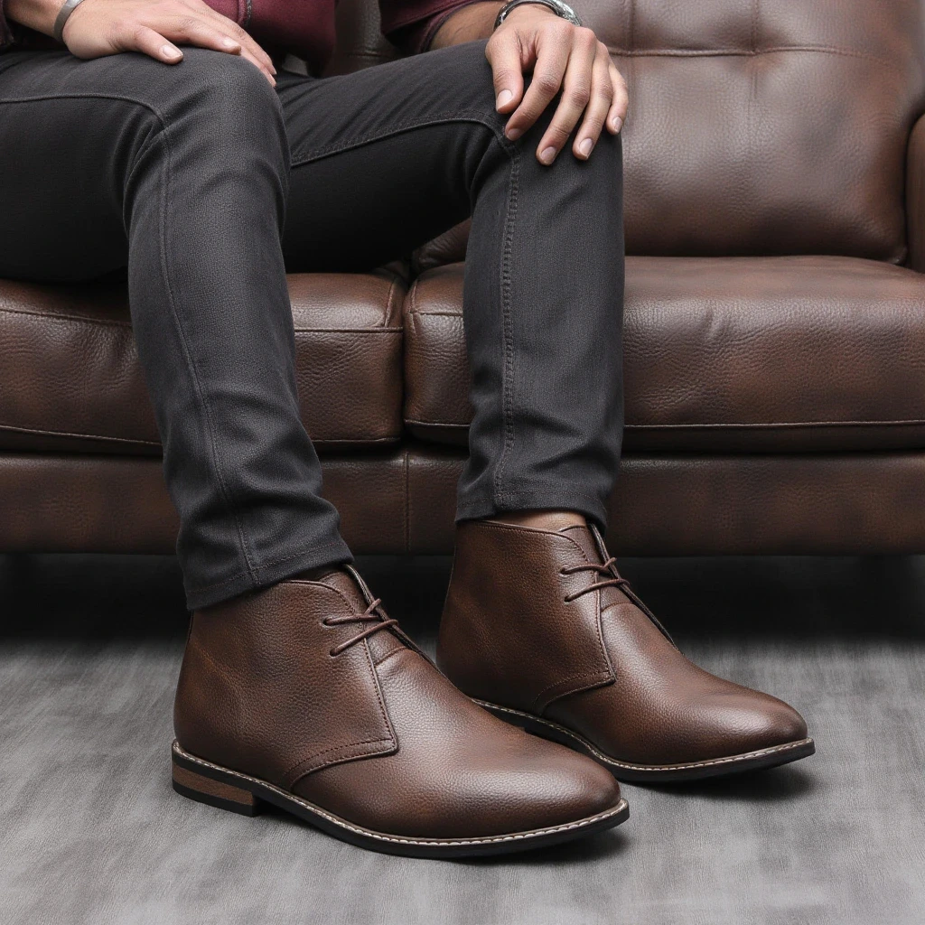 أحذية رجالية جلدية ماركة 2026 مريحة وعصرية وفاخرة أحذية رجالية جلدية ماركة 2026 مريحة وعصرية وفاخرة