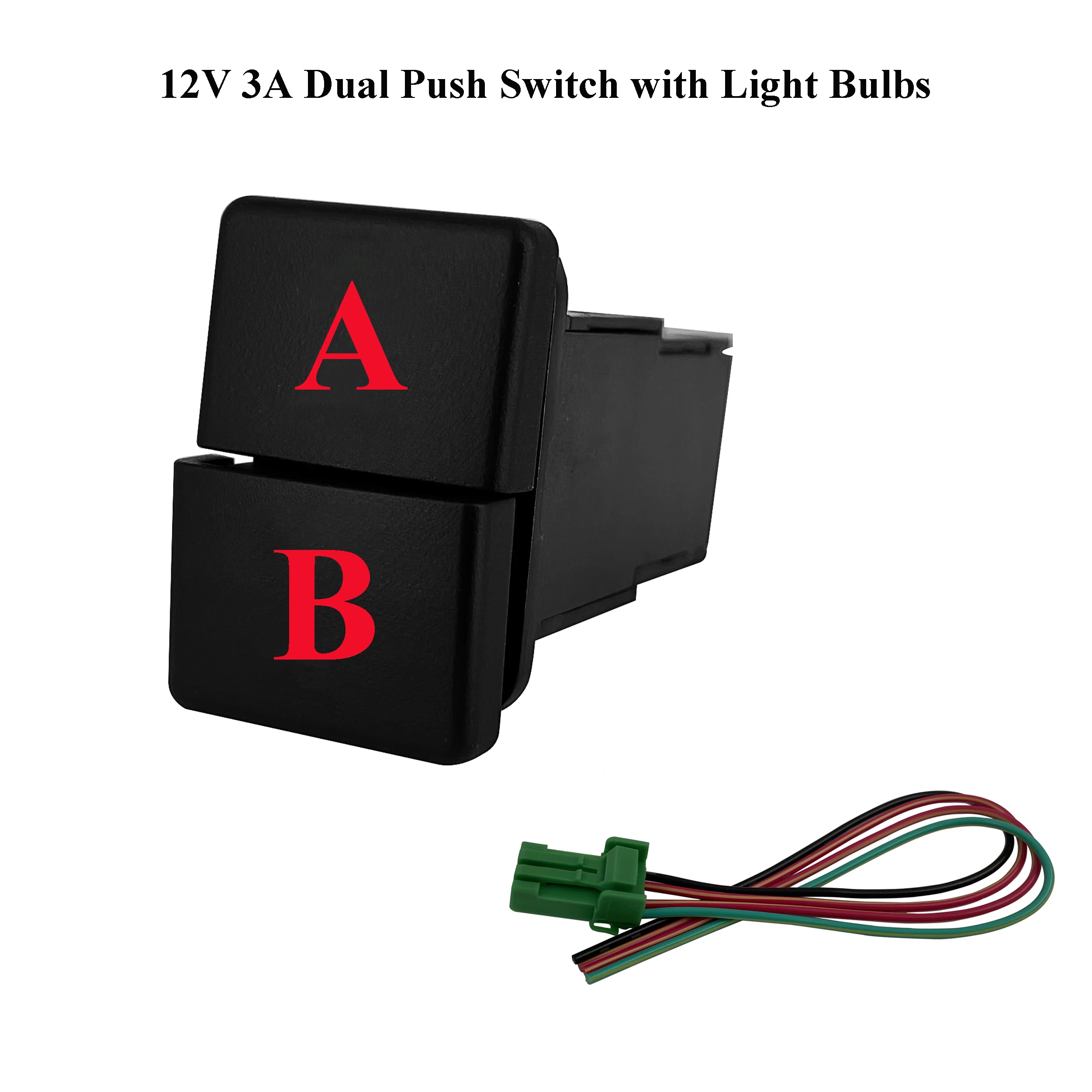120 pcs, OEM Customized Order for Toyota Push Switch 12V Led Light Dual Led
120 pcs, OEM Customized Order for Toyota Push Switch 12V Led Light Dual Led