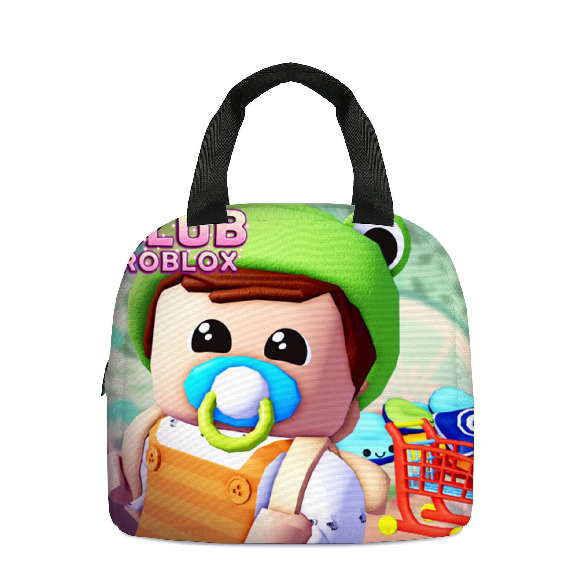 Новый продукт ROBLOX Детская сумка для ланча Roblox для учеников начальной школы Ланч-бокс сумка «сделай сам» Сумка для льда изоляционный Ланч-бо...
Новый продукт ROBLOX Детская сумка для ланча Roblox для учеников начальной школы Ланч-бокс сумка «сделай сам» Сумка для льда изоляционный Ланч-бо...