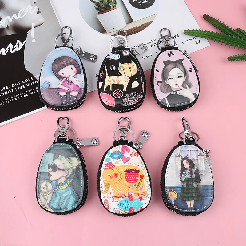 Fashion Cartoon Women Coin Wallets Key Bag Girls Purses Key Case Car Key Bags
Fashion Cartoon Women Coin Wallets Key Bag Girls Purses Key Case Car Key Bags