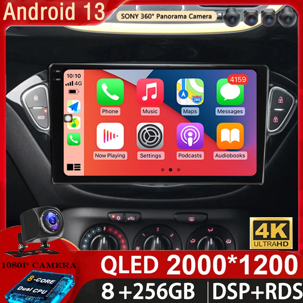 Android 13 для Opel Corsa E 2014 2015 2016 2017 2018 2019 автомобильное радио, аудио, мультимедиа, GPS-навигация, стереосистема Carplay Auto
Android 13 для Opel Corsa E 2014 2015 2016 2017 2018 2019 автомобильное радио, аудио, мультимедиа, GPS-навигация, стереосистема Carplay Auto