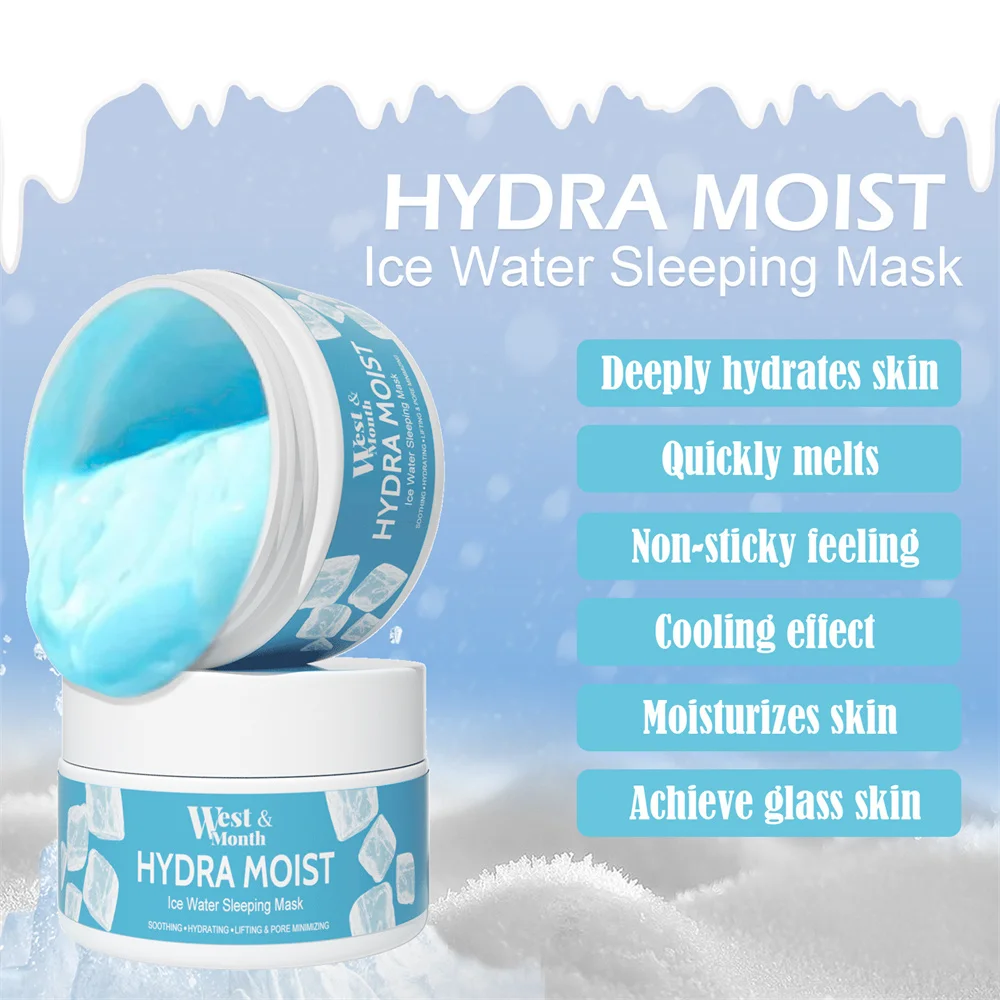 Hydra Moist Ice Water Sleeping Mask Whitening Moisturizing Mask Night Repair First Aid Facial Mask Sleep Mask Skin Care Product
Hydra Moist Ice Water Sleeping Mask Whitening Moisturizing Mask Night Repair First Aid Facial Mask Sleep Mask Skin Care Product