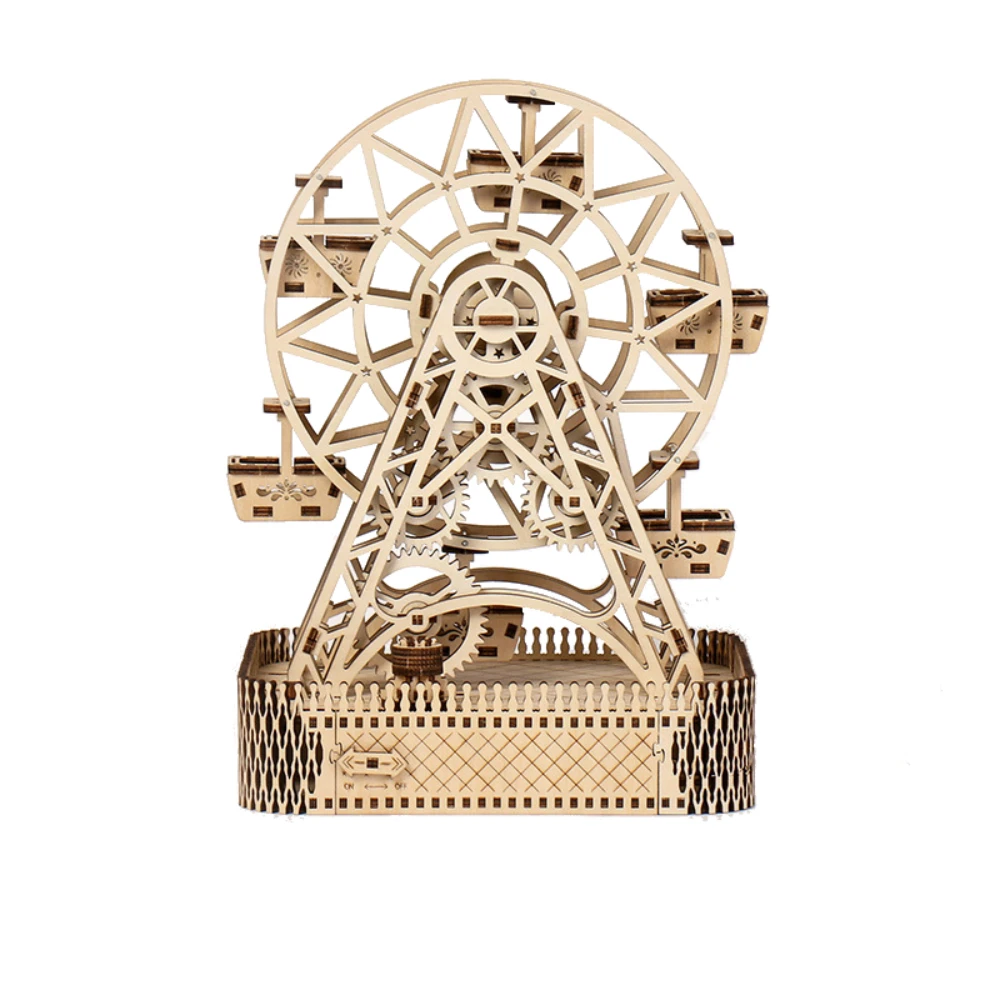 Mechanical 3D Wooden Puzzles Toys Models Child Assembly Kits Building Blocks for Kid & Adult DIY Laser Cutting Ferris Wheel Gift
Mechanical 3D Wooden Puzzles Toys Models Child Assembly Kits Building Blocks for Kid & Adult DIY Laser Cutting Ferris Wheel Gift