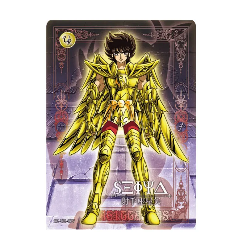 

Полный комплект аниме-открыток KAYOU Подлинная серия Saint Seiya 2 Золотая UR/AR/SSR/SR/R Пробуждение Святой Одежды Одна открытка полный комплект