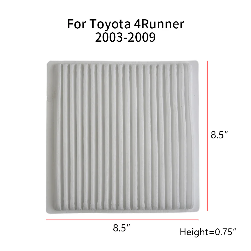 For 4Runner 2003-2009 Air Filter For Sienna 2004-2009 For Toyota 1pc Cabin Accessories Durable Parts Practical
For 4Runner 2003-2009 Air Filter For Sienna 2004-2009 For Toyota 1pc Cabin Accessories Durable Parts Practical