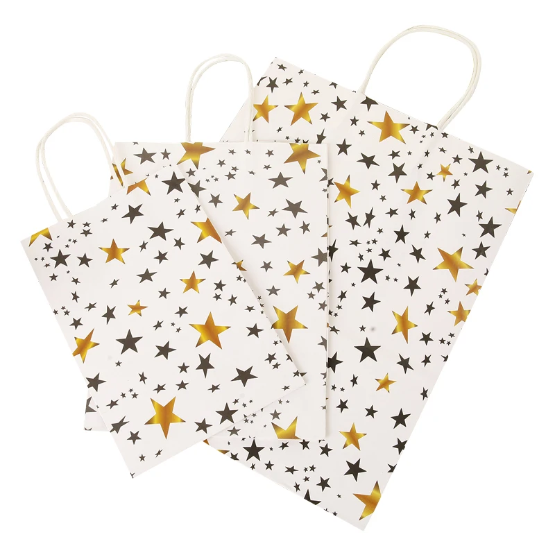 40pcs Wedding Birthday Decoration Event Party Supplies Small Mini Stars Print Gift Bag With Handles Paper Gift Bag Tote Gift Bag
40pcs Wedding Birthday Decoration Event Party Supplies Small Mini Stars Print Gift Bag With Handles Paper Gift Bag Tote Gift Bag