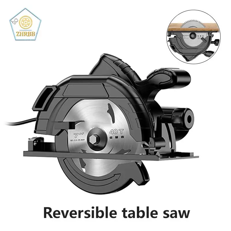ZHRBB Electric circular saw circular saw woodworking chainsaw portable cutting machine multi-functional flip table saw
ZHRBB Electric circular saw circular saw woodworking chainsaw portable cutting machine multi-functional flip table saw