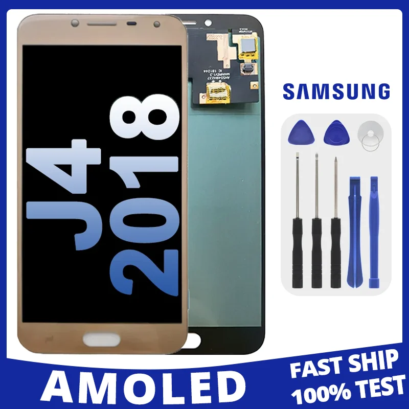 5.5" Super AMOLED For Samsung Galaxy J4 2018 J400G J400F J400M LCD Display Touch Screen Replacement Digitizer Assembly
5.5" Super AMOLED For Samsung Galaxy J4 2018 J400G J400F J400M LCD Display Touch Screen Replacement Digitizer Assembly