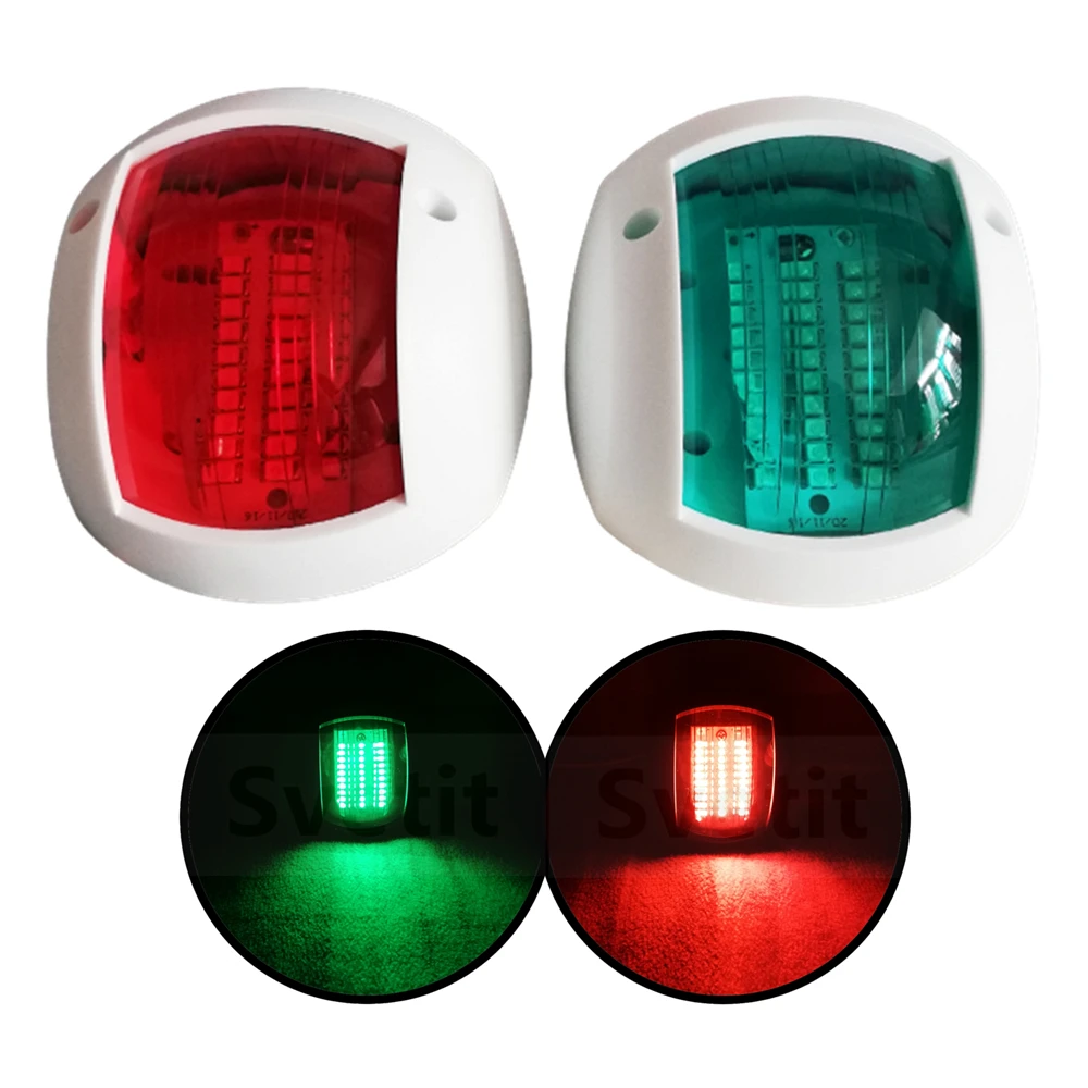1 Set Red Green Boat LED Light 12V 24V Navigation Lighting Boat Running Lights Yacht Marine Lights Waterproof
1 Set Red Green Boat LED Light 12V 24V Navigation Lighting Boat Running Lights Yacht Marine Lights Waterproof