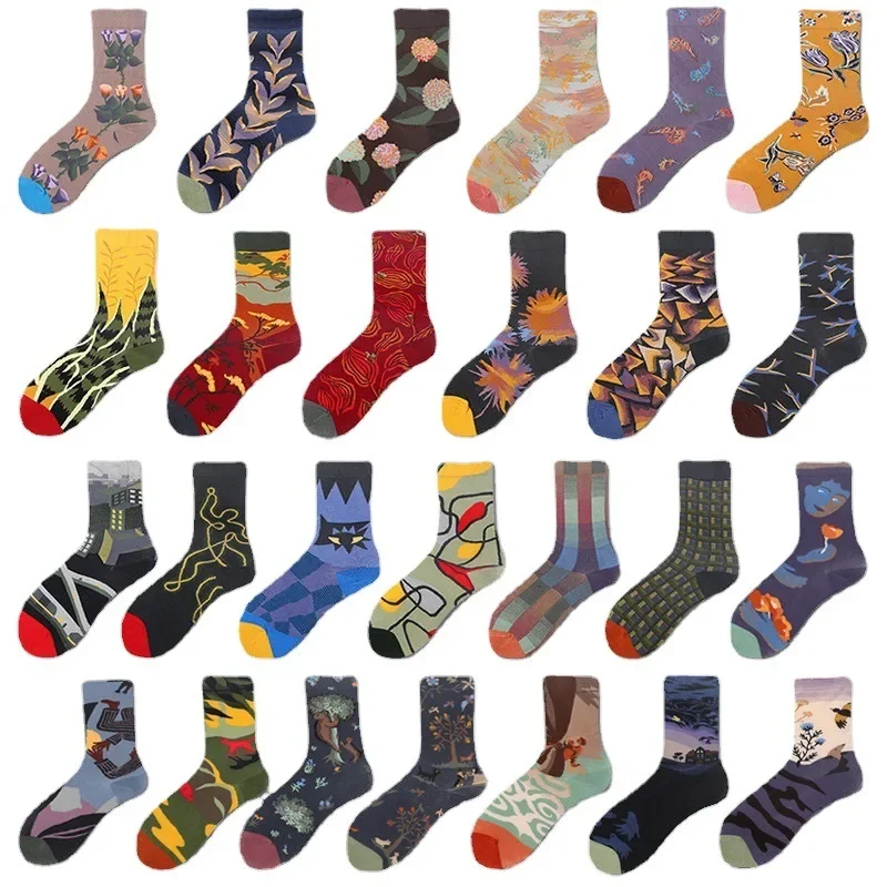 Носки мужские и женские с абстрактным изображением масляной живописи
Носки мужские и женские с абстрактным изображением масляной живописи