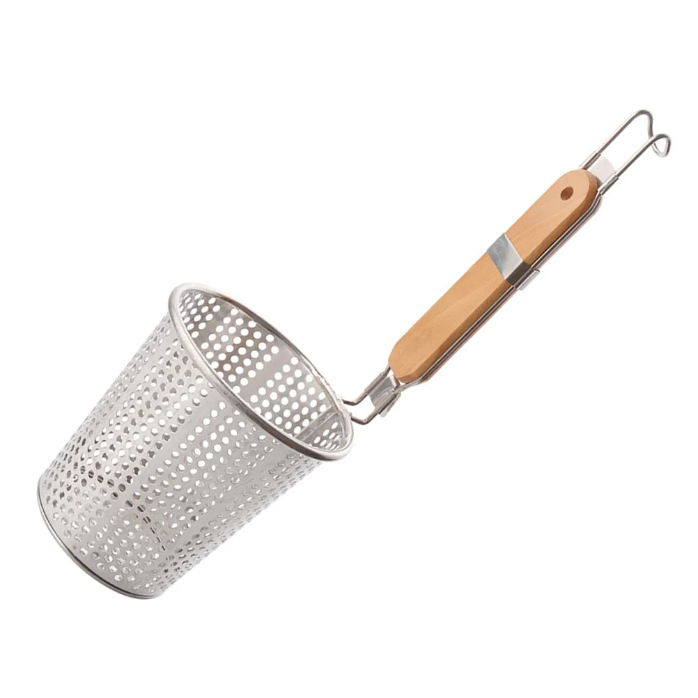 

Strainer Basket Pasta Noodle Skimmer Spider Colander Boil Dumpling Spoon Ladle Food Blanching Insert Fry Rinsing Ramen Wire