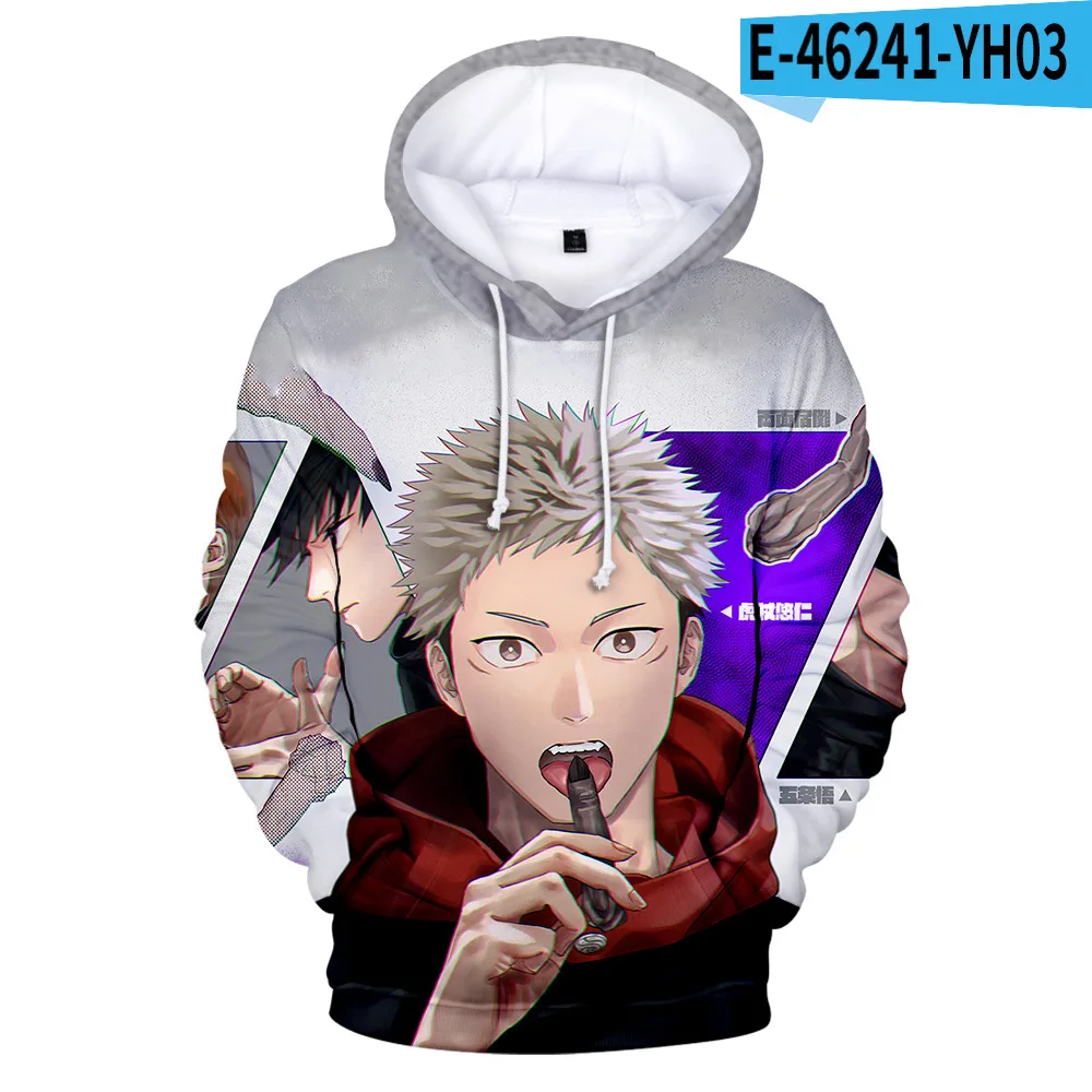 Creative Fashion Funny Cartoon Jujutsu Kaisen 3D printed Hoodies Men/Women Adult/Child Casual Sweatshirts Long Sleeve Pullovers
Creative Fashion Funny Cartoon Jujutsu Kaisen 3D printed Hoodies Men/Women Adult/Child Casual Sweatshirts Long Sleeve Pullovers