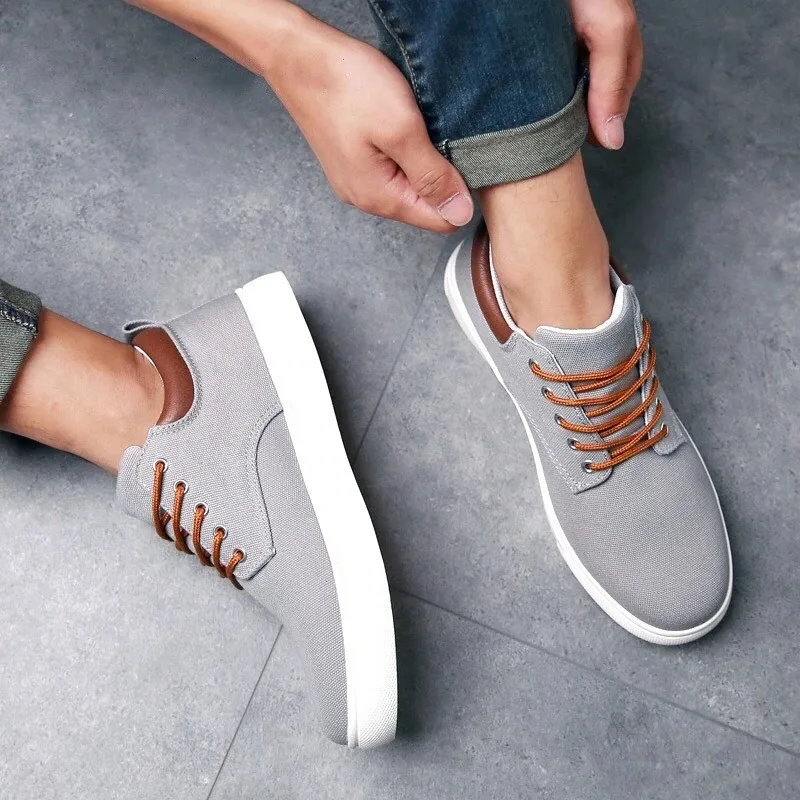 Fashion Canvas Men's Sneakers Black Lace Up Sping Shoes 2022 Classic Casual Vulcanized Shoes Mens Spring Sport Shoes
Fashion Canvas Men's Sneakers Black Lace Up Sping Shoes 2022 Classic Casual Vulcanized Shoes Mens Spring Sport Shoes