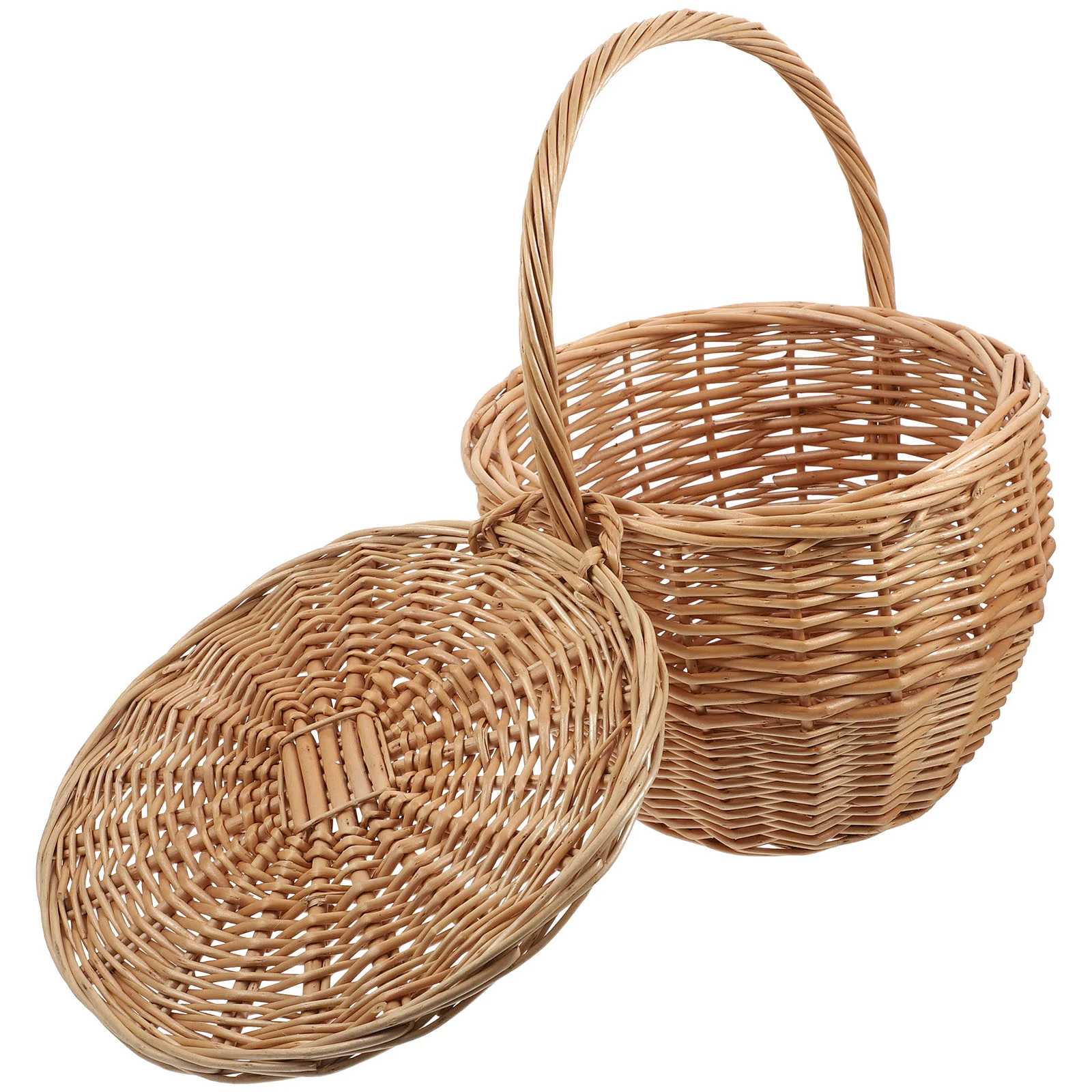 Storage Baskets Rattan Shopping Woven with Handles Flower Household Wicker Girl Small for Weddings
Storage Baskets Rattan Shopping Woven with Handles Flower Household Wicker Girl Small for Weddings