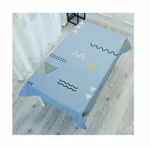 Cotton Linen Tablecloths, Waterproof Table Covers Simple Geometric Pattern Blue 2 Dining Table Coffee Table Deco
Cotton Linen Tablecloths, Waterproof Table Covers Simple Geometric Pattern Blue 2 Dining Table Coffee Table Deco