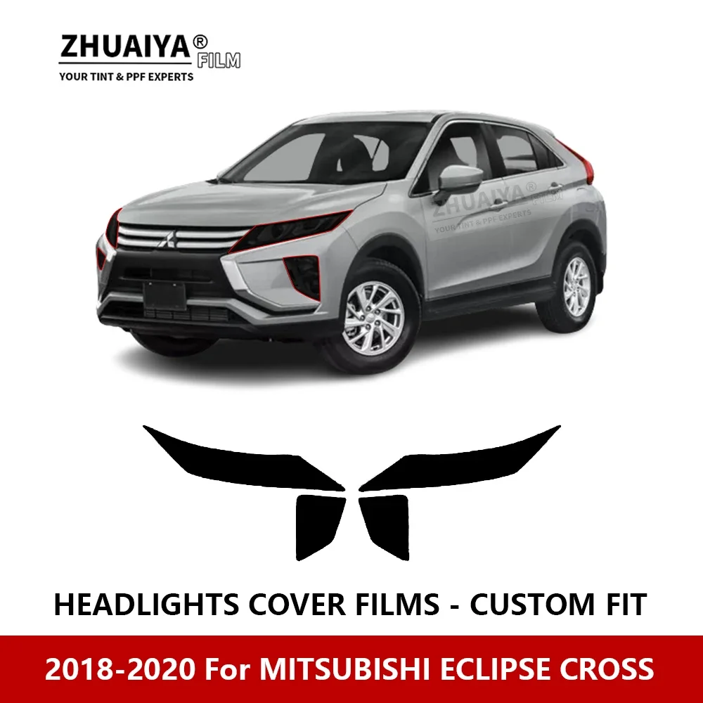 For MITSUBISHI ECLIPSE CROSS 2018-2020 Car Exterior Headlight Anti-scratch PPF precut Protective film Repair film Car stickers
For MITSUBISHI ECLIPSE CROSS 2018-2020 Car Exterior Headlight Anti-scratch PPF precut Protective film Repair film Car stickers