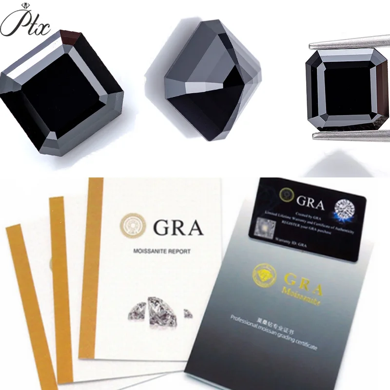 Holycome All Size GRA Certificated Moissanite Black Hot Sale Asscher Cut Factory Price Loose Moissanite Supplier Grobal Factory
Holycome All Size GRA Certificated Moissanite Black Hot Sale Asscher Cut Factory Price Loose Moissanite Supplier Grobal Factory