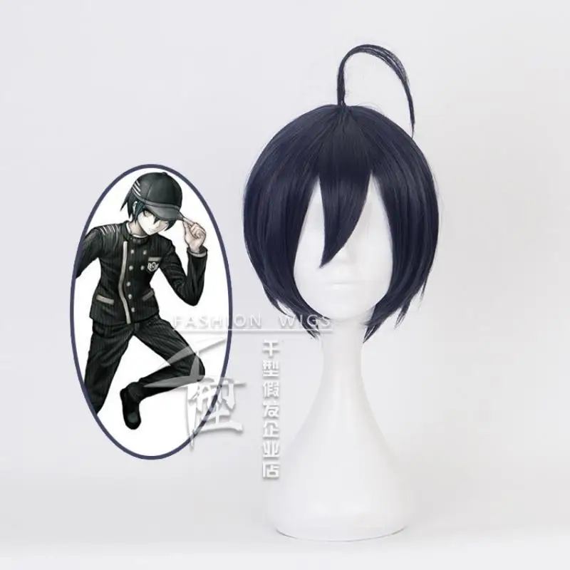 Game Danganronpa V3: Killing Harmony Saihara Shuichi Cosplay Wig Dark Blue Short Hair Heat Resistant Synthetic Halloween Party
Game Danganronpa V3: Killing Harmony Saihara Shuichi Cosplay Wig Dark Blue Short Hair Heat Resistant Synthetic Halloween Party