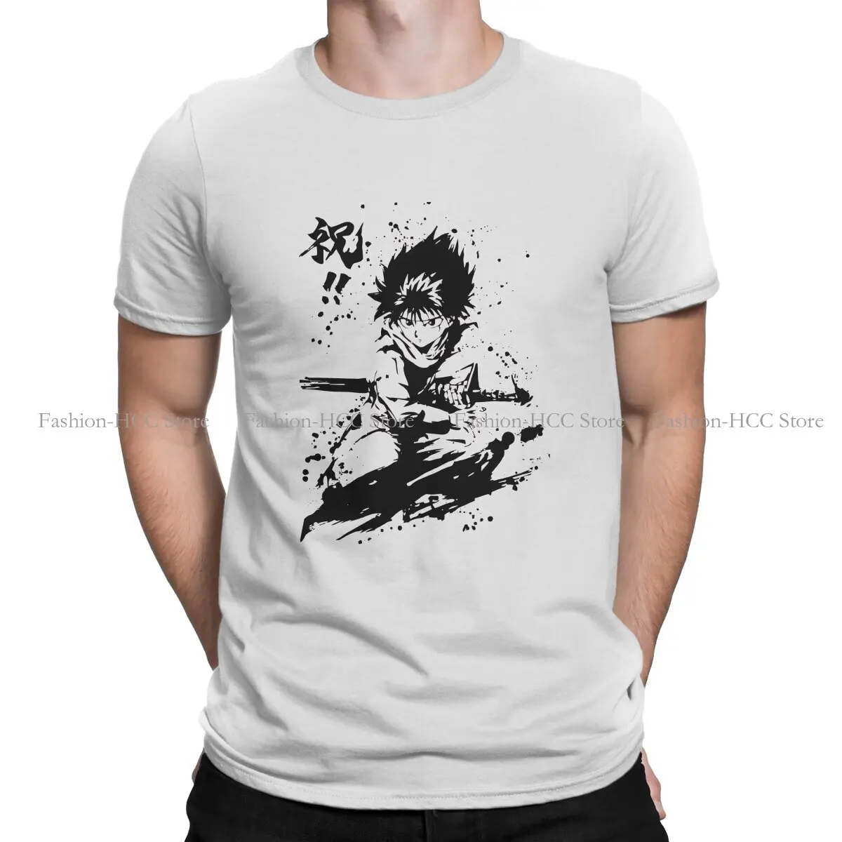 Футболка из полиэстера с черными чернилами Yu Hakusho Anime, удобная одежда в стиле хип-хоп, футболка
Футболка из полиэстера с черными чернилами Yu Hakusho Anime, удобная одежда в стиле хип-хоп, футболка