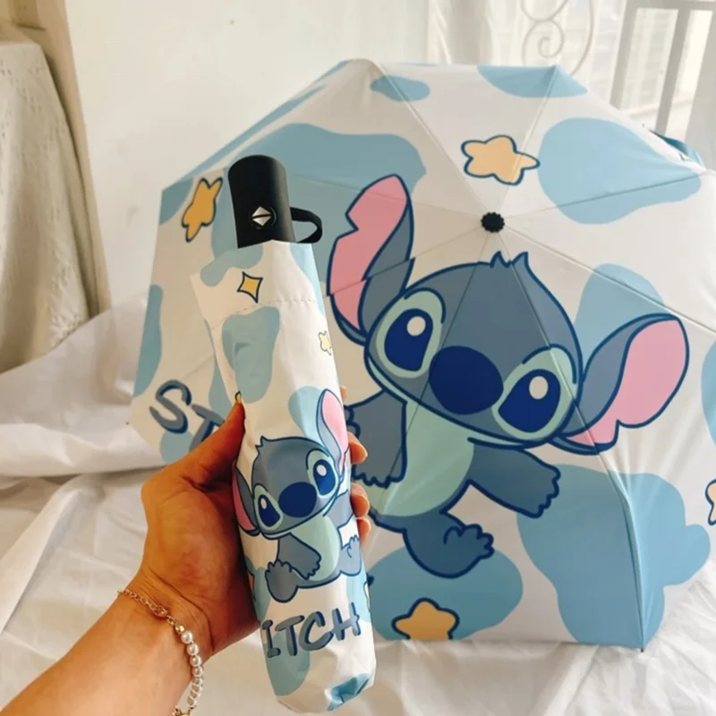 Disney Stitch Sunumbrella Cartoon Lilo & Stitch Umbrella Uv Protection 3 Folding Portable Sunshade For Women And Children 
Disney Stitch Sunumbrella Cartoon Lilo & Stitch Umbrella Uv Protection 3 Folding Portable Sunshade For Women And Children