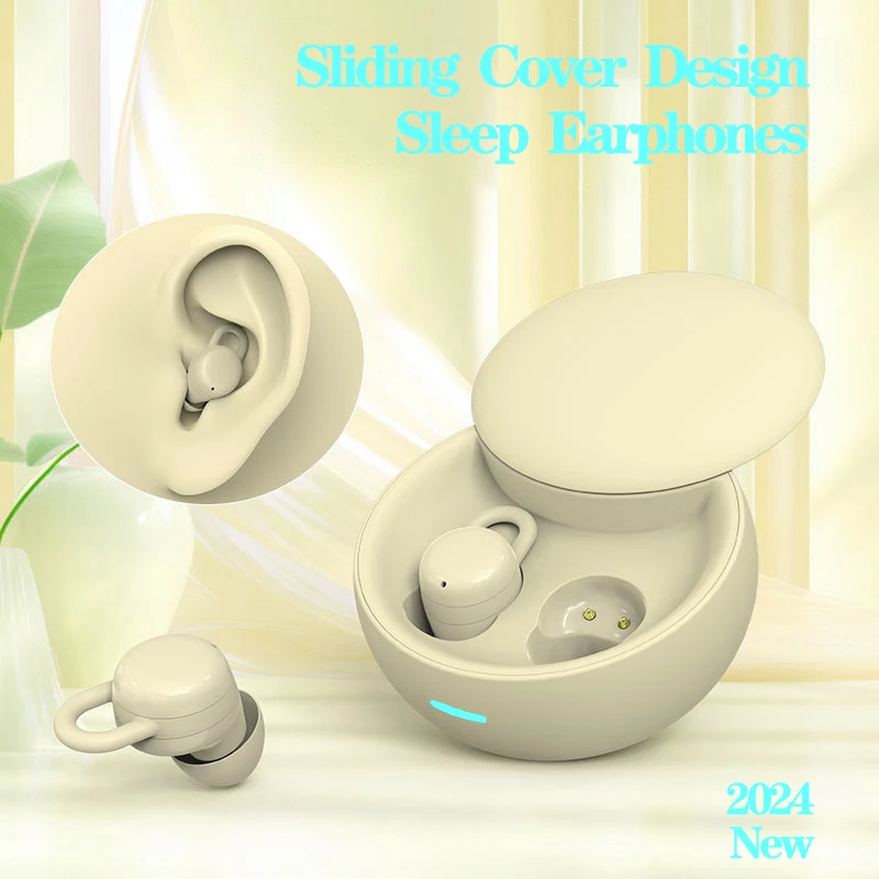 SK TWS Sleep wireless headphones bluetooth headset invisible earbuds Dual noise reduction with mic earphone Sliding Cover Design
SK TWS Sleep wireless headphones bluetooth headset invisible earbuds Dual noise reduction with mic earphone Sliding Cover Design