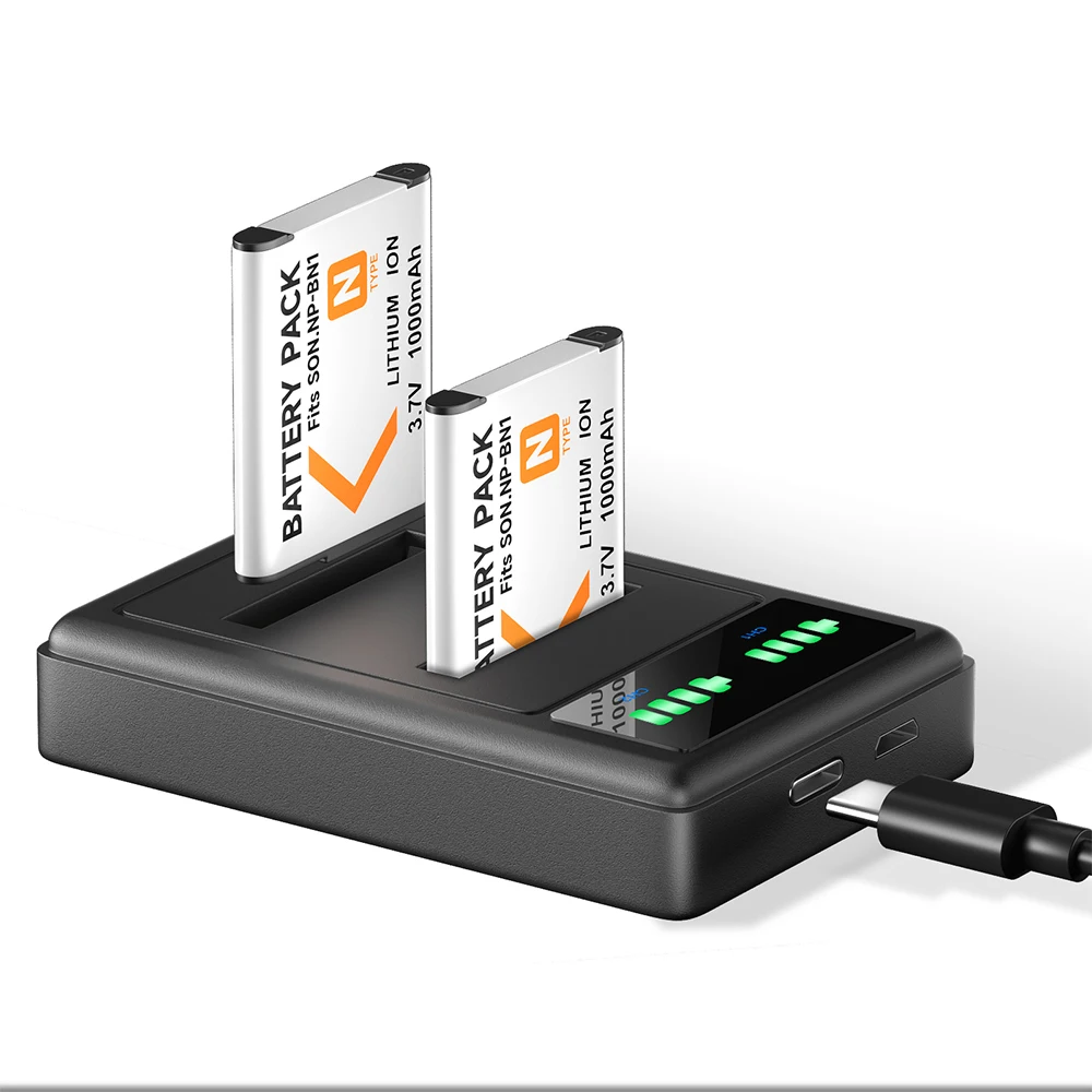 PALO NP-BN1 NP BN1 Camera Battery 3.7v 1000mAh Li-ion Rechargeable Battery for sony DSC-QX10 QX100 T110 TF1 TX5 TX7 TX10 W320
PALO NP-BN1 NP BN1 Camera Battery 3.7v 1000mAh Li-ion Rechargeable Battery for sony DSC-QX10 QX100 T110 TF1 TX5 TX7 TX10 W320