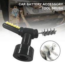 Car Battery Terminal Brush 3 In 1 Dirt Corrosion Cleaner with Caps Battery Brush Tool Battery Protector Auto Cleaning Tool
Car Battery Terminal Brush 3 In 1 Dirt Corrosion Cleaner with Caps Battery Brush Tool Battery Protector Auto Cleaning Tool