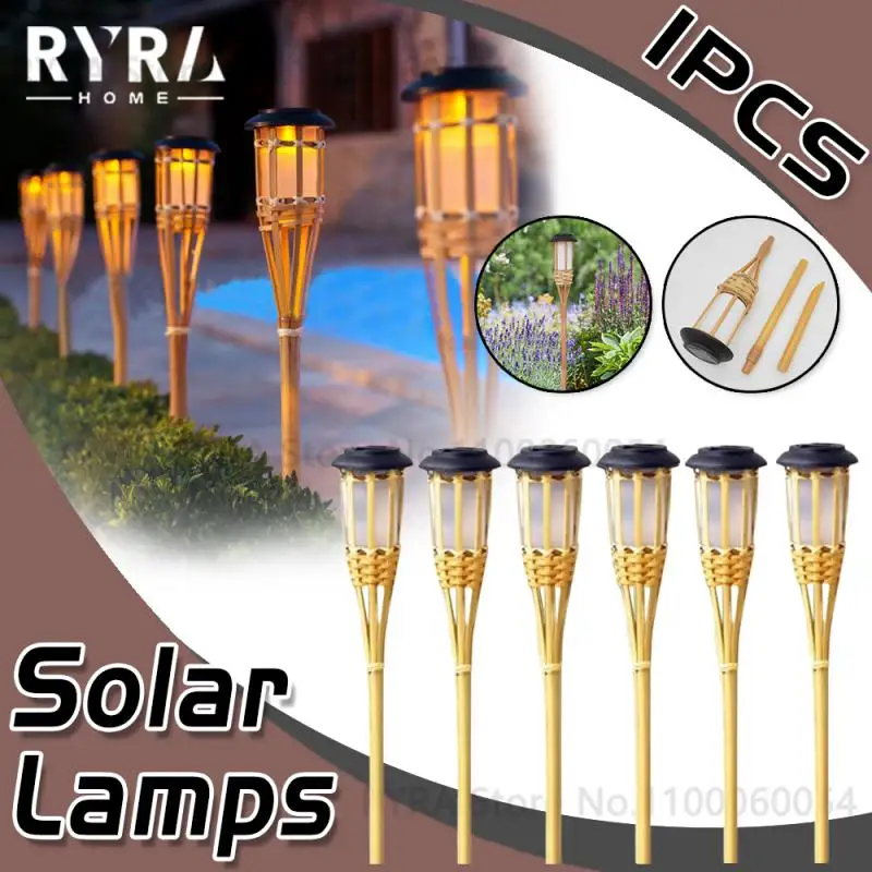 Solar Lamps Flame Torch Light Flickering Light Waterproof Garden Decoration Lamp Outdoor Lawn Path Yard Patio Floor Lawn Lamps
Solar Lamps Flame Torch Light Flickering Light Waterproof Garden Decoration Lamp Outdoor Lawn Path Yard Patio Floor Lawn Lamps
