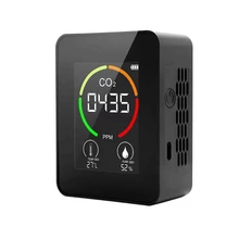 CO2 Detector Formaldehyde Detector HCHO Air Quality Detector Intelligent Air Detector Temperature Humidity Sensor Tester
CO2 Detector Formaldehyde Detector HCHO Air Quality Detector Intelligent Air Detector Temperature Humidity Sensor Tester