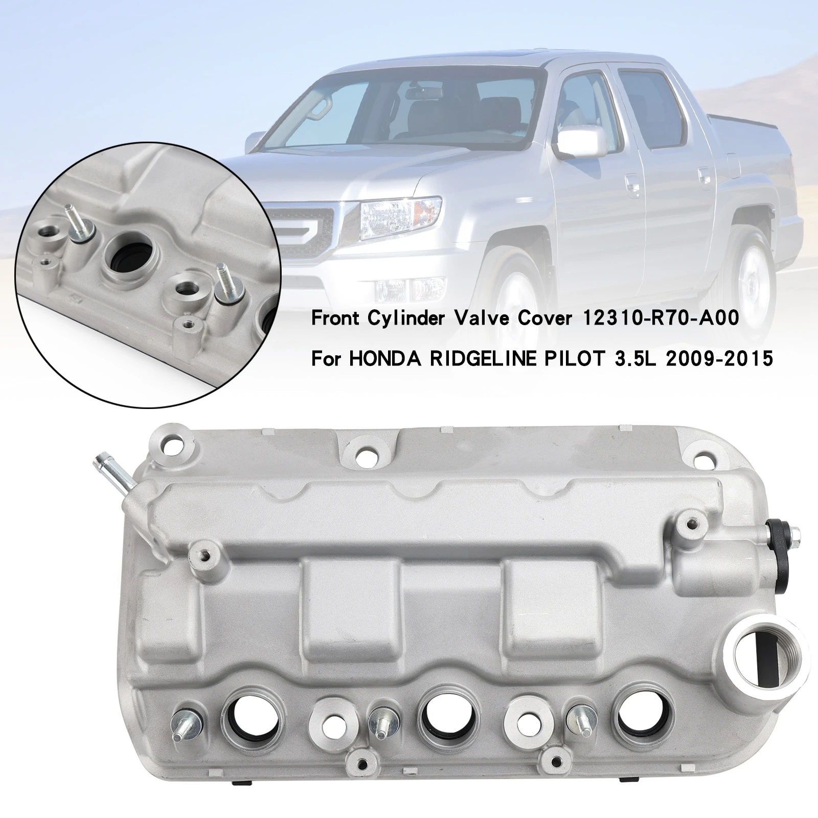 Крышка клапана переднего цилиндра Areyourshop 12310-R70-A00 для HONDA RIDGELINE, PILOT 3.5L 09-2015
Крышка клапана переднего цилиндра Areyourshop 12310-R70-A00 для HONDA RIDGELINE, PILOT 3.5L 09-2015