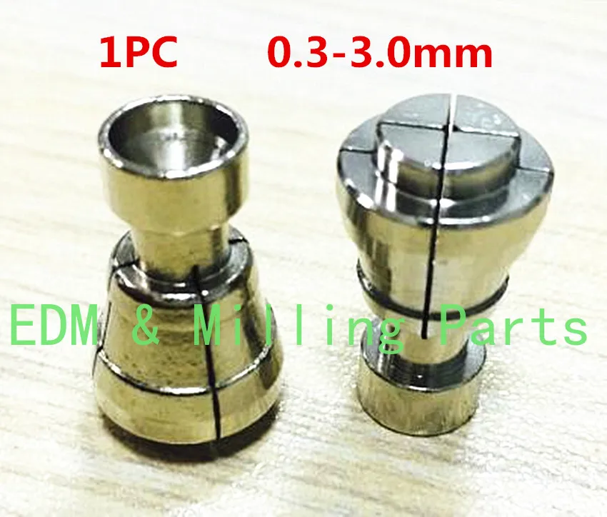 1PC CNC EDM Wire Drill Guide Steel Collet 0.3-1.6mm Fine Hole Punching Machine Chuck 13*10*23mm For Spark SSG Machine Service
1PC CNC EDM Wire Drill Guide Steel Collet 0.3-1.6mm Fine Hole Punching Machine Chuck 13*10*23mm For Spark SSG Machine Service