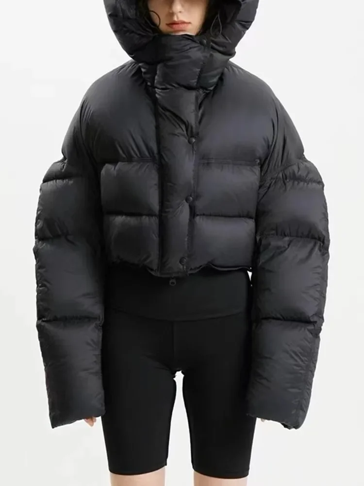 Short Down Jacket for Ladies 2023 New Winter Zipper Fashion Simple Soft Thickened Casual Long Sleeve Coat
Short Down Jacket for Ladies 2023 New Winter Zipper Fashion Simple Soft Thickened Casual Long Sleeve Coat